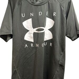 Under Armour Men's Dark Green Short Sleeve Tee